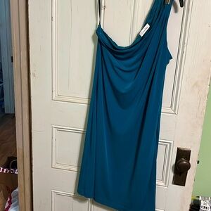Calvin Klein one shoulder dress